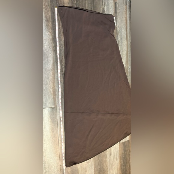 NWT Babaton Resolution Dress Size Large Rich Mocha Brown - Picture 16 of 16